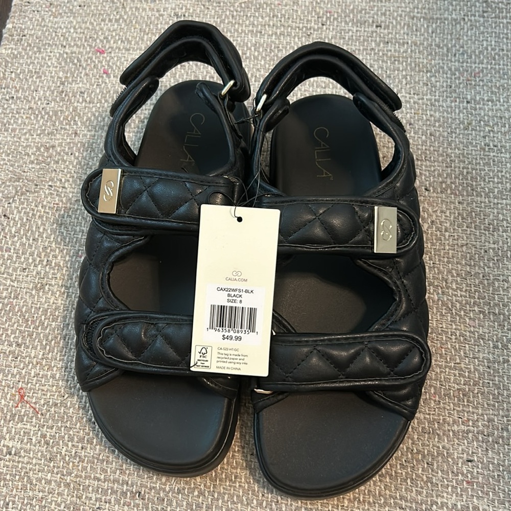 Black sandals